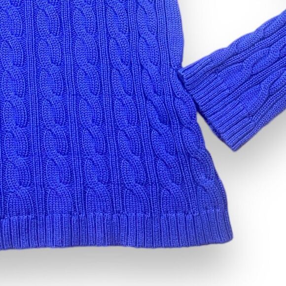 Pen Sissors Paper Cable Knit Sweater Sz XL - Picture 4 of 11